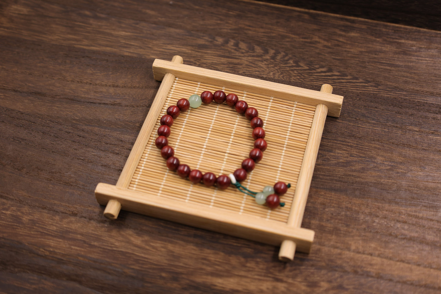 Blood Sandalwood Bracelet Meditation Beads - Peace & Concentration