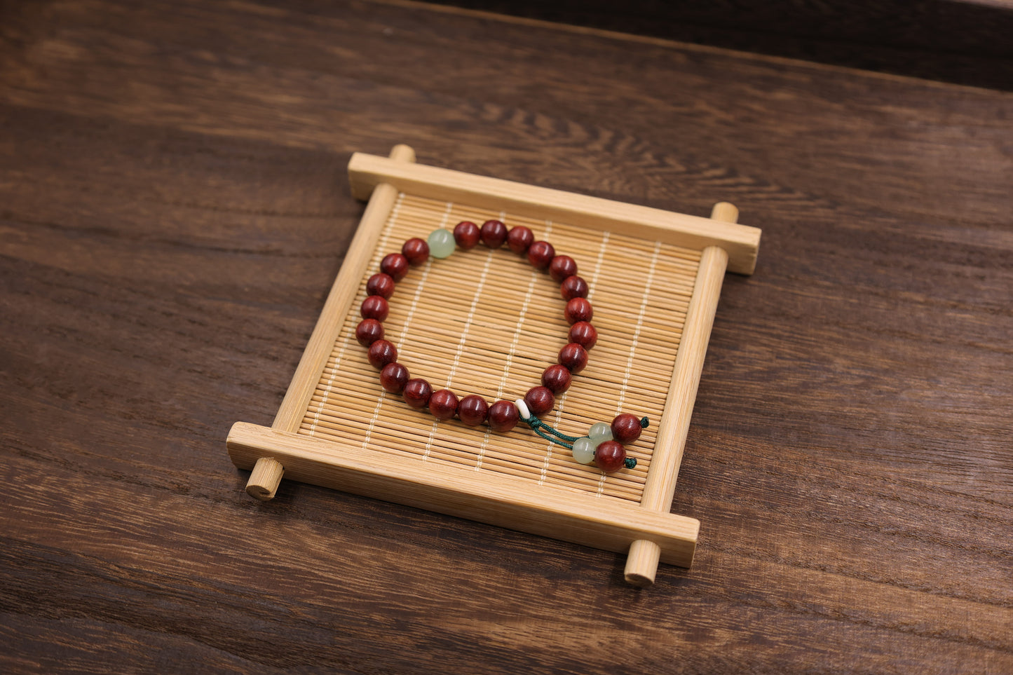 Blood Sandalwood Bracelet Meditation Beads - Peace & Concentration