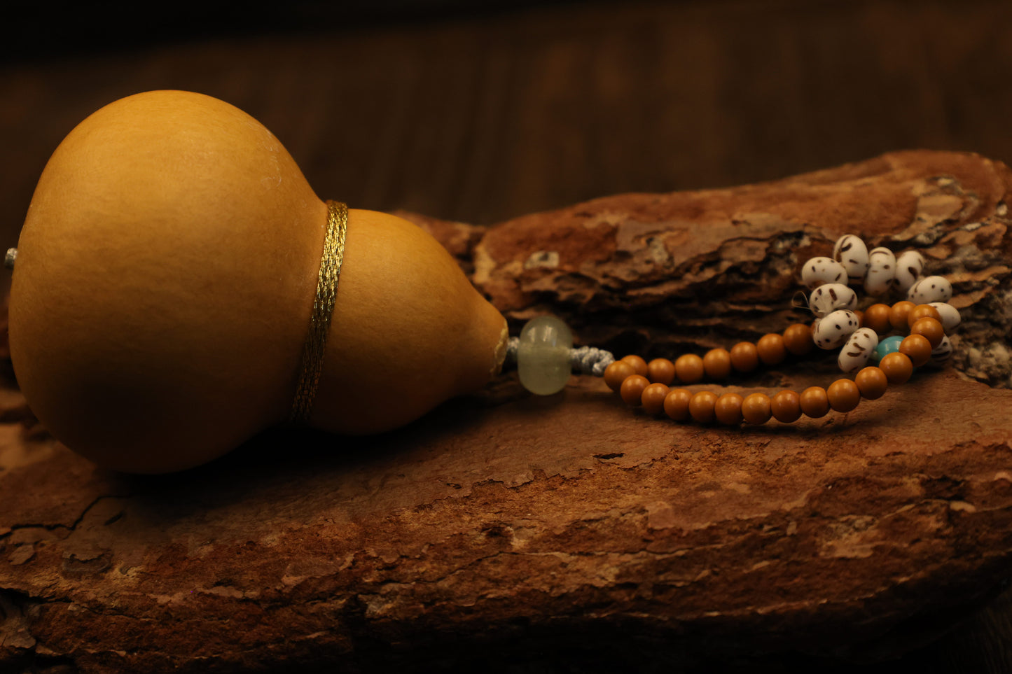 Hand-Held Natural Dried Gourd